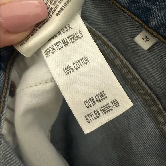 Wilfred/ citizens of humanity liv straight crop jeans| size 29 - Picture 4 of 5